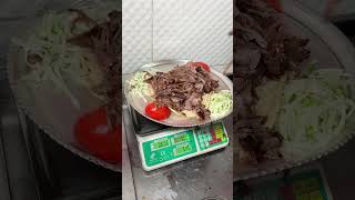 1 kilo et döner 900₺ 🌯 [upl. by Atauqal]