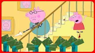 Peppa Pig vs Zombies The first season All parts Complete [upl. by Relyhcs]