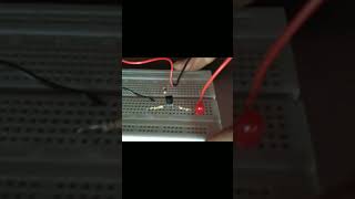 To apply Emitter biasing technique on BC547 transistor on Breadboard  Biasing Techniques [upl. by Aihsema]