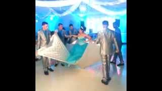 el mas hermoso vals de 15 años vals con telas♥ [upl. by Atteselrahc]