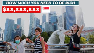 HOW MUCH MONEY QUALIFIES YOU AS RICH IN SINGAPORE 🇸🇬 [upl. by Daniella]