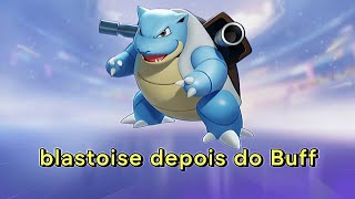 Buff no rapid spin quebrou o blastoise🐢🌊 [upl. by Buckley]