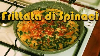 FRITTATA DI SPINACI facile veloce e molto buona [upl. by Naus]