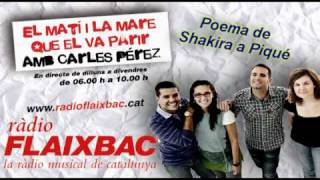 Poema de Shakira a Piqué Ràdio Flaixbac [upl. by Tobias211]