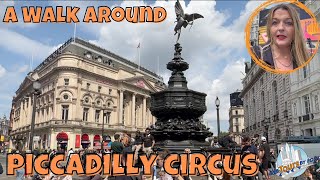 Exploring Piccadilly Circus  Virtual Tour of London [upl. by Sethi]