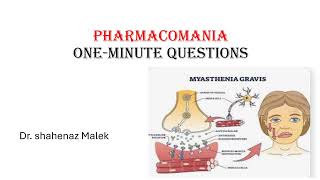 Myasthenia gravis one minute question [upl. by Bluhm407]