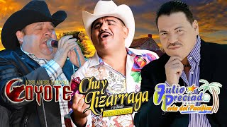 Puros Corridos Mix Para Pistear  El Coyote Chuy Lizarraga amp Julio Preciado [upl. by Sidonie]