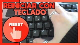 ✅COMO REINICIAR CON EL TECLADO UNA LAPTOP PC DESCONFIGURADO [upl. by Crescint564]