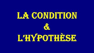 Si  la condition et lhypothèse  الجملة الشرطية  شرح بالعربية [upl. by Atcliffe]