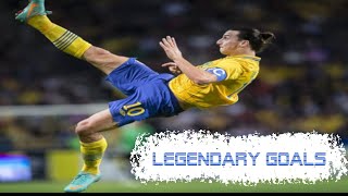 Zlatan Ibrahimovics crazy bicycle kick goal vs England [upl. by Kreiker74]