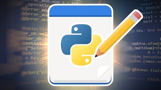 Intermediate Python Tutorial  Creating a Text Editor App [upl. by Perretta]