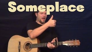 Someplace Jake Bugg Easy Guitar Lesson How to Play Tutorial [upl. by Ellen]