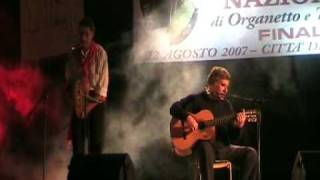 La bampa di lu focu  Otello Profazio accompagnato dal giovanissimo Andrea Bressi 2007 [upl. by Stubstad]