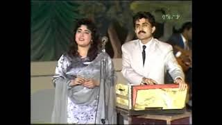 Shakila Naz and Jamal Shah Pashto song Maza dalta shpa oka Pate Sha Baran De [upl. by Elleira]