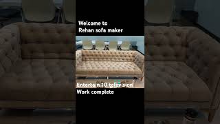 Sofa work complete enter 10 television sofa home interiordesign homedecor viralshorts [upl. by Bernard]