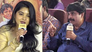 Actress Nivetha Thomas Superb Answer To Media Reporter Question About Glamorous Roles  MS Talkies [upl. by Nosmas130]