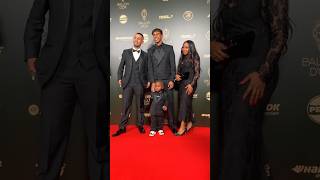 Lamine Yamal et ses parents au Ballon dOr 2024 [upl. by Noirad]