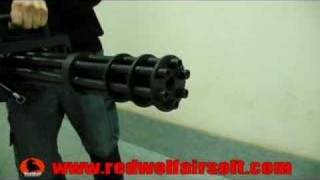 Vulcan M134 Minigun  RedWolf Airsoft  RWTV [upl. by Ayotna]