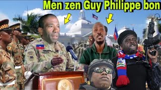 se konfime Guy philippe libere ayiti gwo chita pale viv ansanm pre pou remet zam yo bravo [upl. by Euqinue]