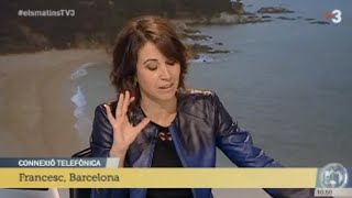 Un catalán llama a TV3 y les abronca por su sectarismo [upl. by Tterrag]