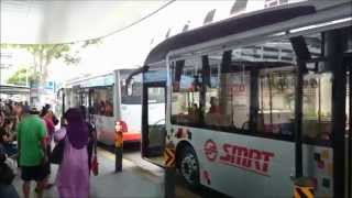 SMRT Bus 67  Bunching at Bedok Station [upl. by Mireille301]