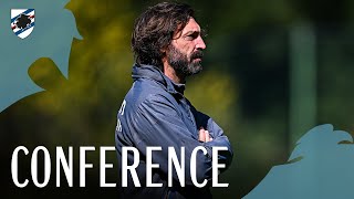 SampdoriaSüdtirol la conferenza di Pirlo [upl. by Ninerb995]