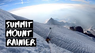 Mt Rainier  Summit via Disappointment Cleaver [upl. by Zucker]