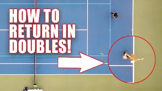 Intermediate Tennis Doubles Strategy  How To Get To The Net [upl. by Anoit365]