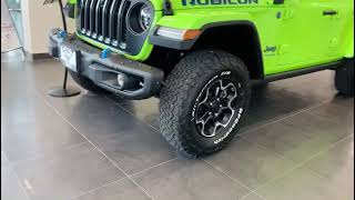 2021 Jeep Wrangler Unlimited Rubicon 4XE 4x4 in Gecko Green [upl. by Bratton]