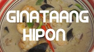 Paano magluto Ginataang Hipon Recipe Shrimp Coconut Milk Pinoy Tagalog Filipino cooking [upl. by Andriana]