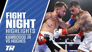 George Kambosos Jr Edges Maxi Hughes in Close Fight  FIGHT HIGHLIGHTS [upl. by Glassco]