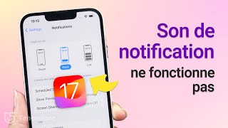 iOS 1817 Comment modifier le son des notifications sur iPhone InstagramWhatsApp [upl. by Ingmar]