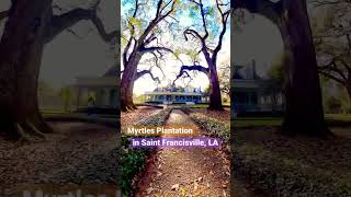 Myrtles Plantation in Saint Francisville LA Shorts [upl. by Dnalsor]