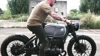 Classy BMW R100 single seat [upl. by Nadnal]