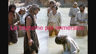 Christianisme Le BAPTEME doitil être fait par immersion [upl. by Barn687]