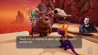 Spyro Reignited Trilogy Spyro Riptos Rage  Skelos Badlands and Zephyr [upl. by Wernda]