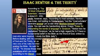 ISAAC NEWTON amp THE TRINITY [upl. by Shargel]