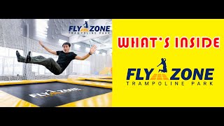 Whats Inside Flyzone Trampoline Park Hyderabad  Indias 1st Trampoline Park [upl. by Mercier]