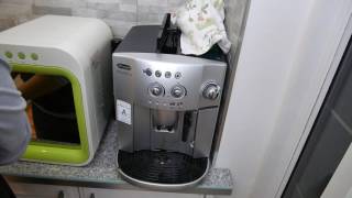 Coffee machine cleaning Delonghi ESAM 4200 [upl. by Olivette]