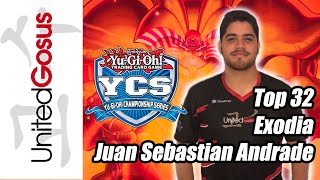 SWISS UNDEFEATED  Top 32 YCS Guayaquil 2024  Exodia  Juan Sebastian Andrade [upl. by Marv]