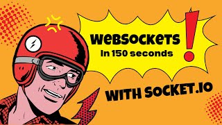 WebSockets Explained with Socketio in 150 seconds [upl. by Ysteb]