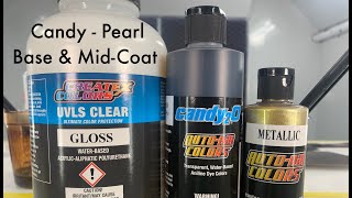 Howto Mix Candy Pearl BaseCoat amp MidCoat Colors [upl. by Anwadal]