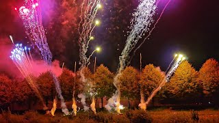 Vuurwerk Vianen 12102024 Dutch Fireworks Professional [upl. by Ekard]