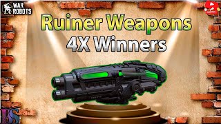 Ruiner Winners War Robots warrobots варроботс wrwinewruiner [upl. by Wendt]