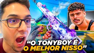 NGVIEIRA REAGINDO ao TONYBOY JOGANDO BLACK OPS 6 [upl. by Nahtanaj]