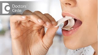 Are there any benefits of chewing gums after food  Dr Sangeeta Honnur [upl. by Aneetsirhc]