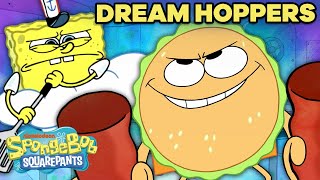 SpongeBob Visits His Friends Dreams 😴💭 New Episode quotDream Hoppersquot [upl. by Monteith]