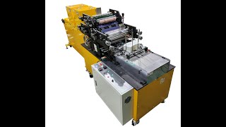 Paper Cup Blank Offset Printing Machine for CANADA [upl. by Ramirol]