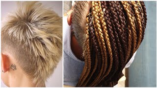 How to braid a very short Type 1 hair on white into Waist Length40 inches [upl. by Atiekal75]