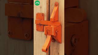 Automatic wooden door latch latch lock gate [upl. by Nitreb717]